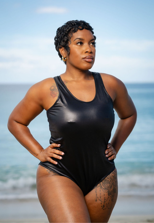 Mieux Swim The Janet One Piece Swimsuit - Glamourous and Sleek for Plus Size Women